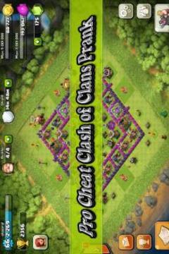 Pro Cheat Clash of Clans Prank游戲截圖3