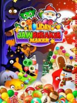 Candy Jawbreaker Maker Halloween & Christmas Food游戲截圖5