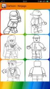 Cartoon Coloring Book For Kids游戲截圖3
