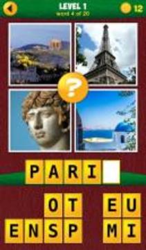 4 Pics 1 Odd: More Words游戲截圖1