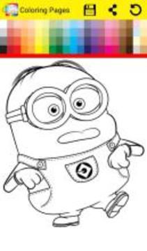 Coloring Book Despicable游戲截圖2