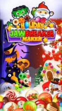 Candy Jawbreaker Maker Halloween & Christmas Food游戲截圖1