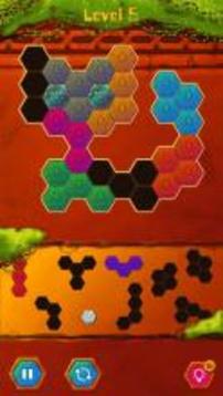 Aku Hexa Puzzle游戲截圖3