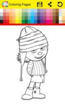 Coloring Book Despicable游戲截圖5