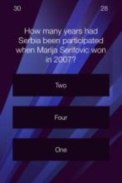Eurovision Fan Quiz游戲截圖2