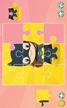 Puzzle SuperGirls and Superhero Jigsaw Picture游戲截圖4