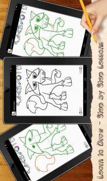 Learn to Draw Jungle Pets and Animal Jam游戲截圖3