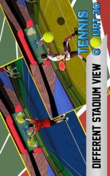 Tennis Court 3d游戲截圖3