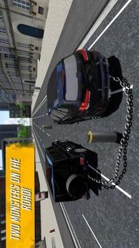 Chained Cars Monster Truck 3D游戲截圖1