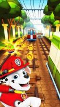 Paw Marshall Subway Patrol Running Surf游戲截圖2