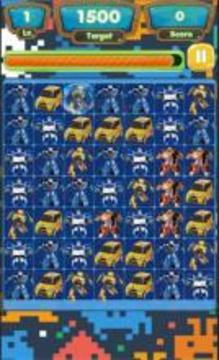 Robot Match Blast Game游戲截圖4
