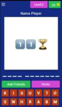 GUESS THAT NBA PLAYER BY EMOJI 2017游戲截圖1