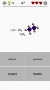 Hydrocarbons Chemical Formulas游戏截图5