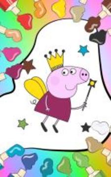 How to color peppa pig游戲截圖3