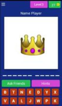 GUESS THAT NBA PLAYER BY EMOJI 2017游戲截圖2