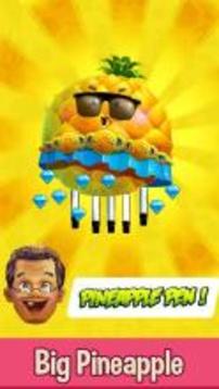 Pineapple Big Shooter With Pen - Apple Pen Shooter游戲截圖1