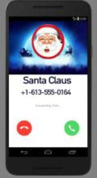 Santa Claus Call Simulator For christmas游戲截圖1