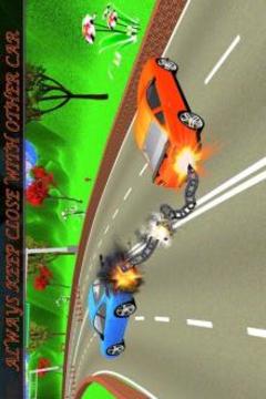 Chained Cars Crash: Chain Racing Rivals游戲截圖1