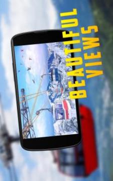 Real Cable Car Driving Chairlift Simulator Game 3D游戲截圖1