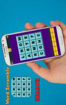 Word Scramble Search游戲截圖1