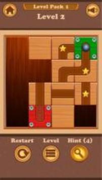 Unblocked Ball - Ball Roll Mazes游戲截圖1