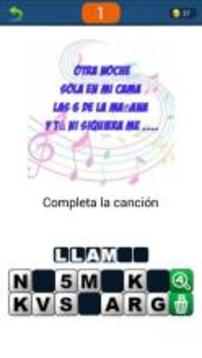 Completa la canción游戲截圖4