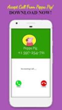 Phone Call Simulator For Pepa pig游戏截图2