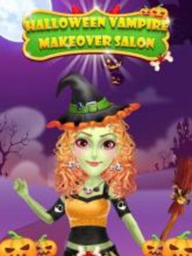 Halloween Vampire Makeover Salon游戲截圖5