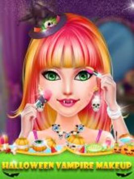 Halloween Vampire Makeover Salon游戲截圖4