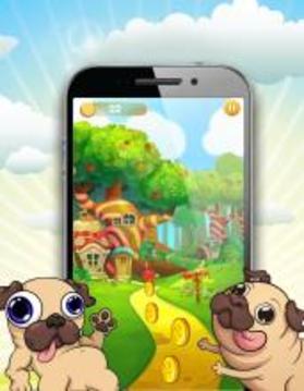 Pug - Pet Dog Running Game游戲截圖2