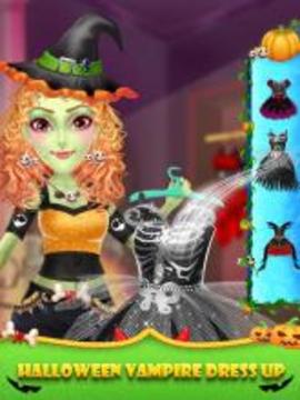 Halloween Vampire Makeover Salon游戲截圖2