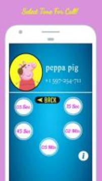 Phone Call Simulator For Pepa pig游戏截图4