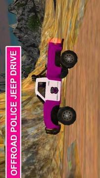 Pink Lady Offroad Mountain Jeep Driver Simulator游戲截圖1