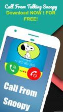 Phone Call Simulator For Snoopy游戏截图1
