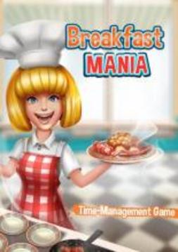 早餐厨师:自助餐馆主疯餐厅咖啡培根小面包顾