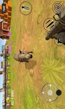 Wild Zoo Animals Hunting City游戲截圖4