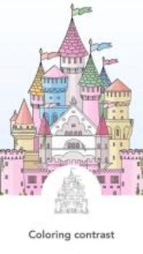Princess Coloring Books游戲截圖4