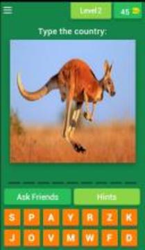 Animal Countries Quiz游戲截圖3