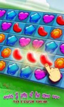 Jelly Crush Mania Match 3游戲截圖1
