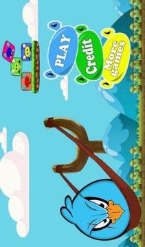 Angry Chicken knock Down Blocks游戲截圖1