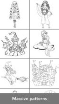 Princess Coloring Books游戲截圖2