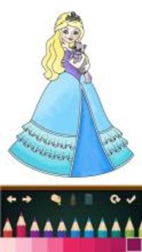 Princess Coloring Books游戲截圖5