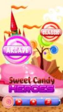 Sweet Candy Heroes: Candy Match 3游戲截圖1