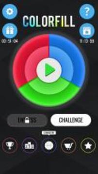 Colorfill.io - Fill the Color Wheel游戲截圖1