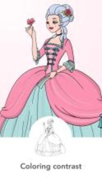 Princess Coloring Books游戲截圖3