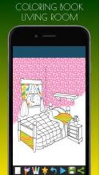 Coloring Page Living Room游戲截圖5