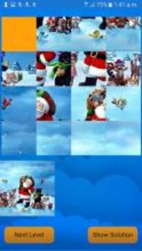 Christmas Puzzle Game 15游戲截圖1