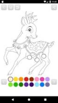 Christmas Coloring Book游戲截圖4
