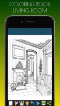 Coloring Page Living Room游戲截圖3