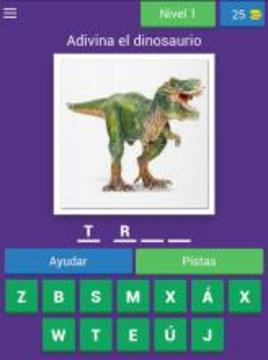 Nombres de dinosaurios游戲截圖4